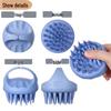 Wheat Straw Handle Shampoo & Scalp Massager Brush with Short/Long Teeth
