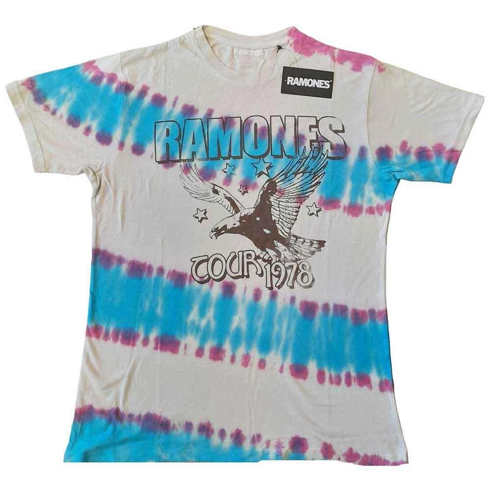 Унисекс футболка Ramones: орел (Dip-Dye) (большой) 3XL