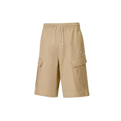 Embroidered Cargo Shorts Men Bottoms Khaki 530442-96