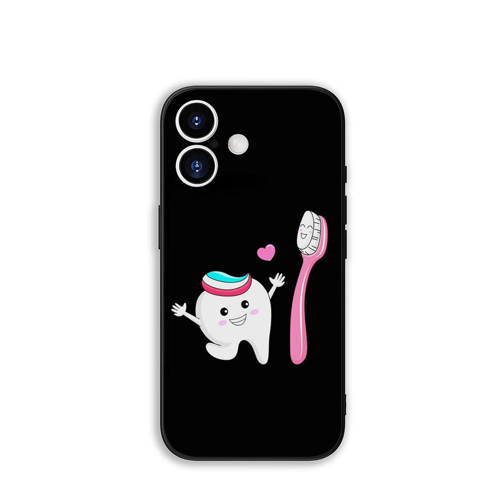 For Samsung Galaxy S25 S23 S22 S24 FE Ultra Plus A56 A05 A06 A15 A16 A57 S7 Edge Case Tooth Dentist Nurse Doctor Stethoscope