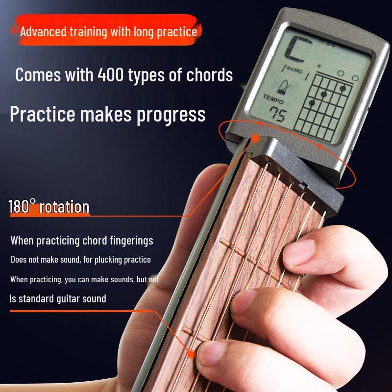 Ukulele Chord Trainer: Pocket Guitar Finger Trainer & Fretboard Practice Tool
