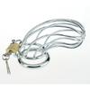 Chastity Device for Men Metal Chastity Cage Stainless Steel Cock Cage Male Chastity Belt Sex Toys Bondage Lock Adult Products