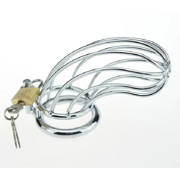Chastity Device for Men Metal Chastity Cage Stainless Steel Cock Cage Male Chastity Belt Sex Toys Bondage Lock Adult Products