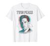 Twin Peaks Agent Cooper Headshot 3 Triangles Graphic T-Shirt