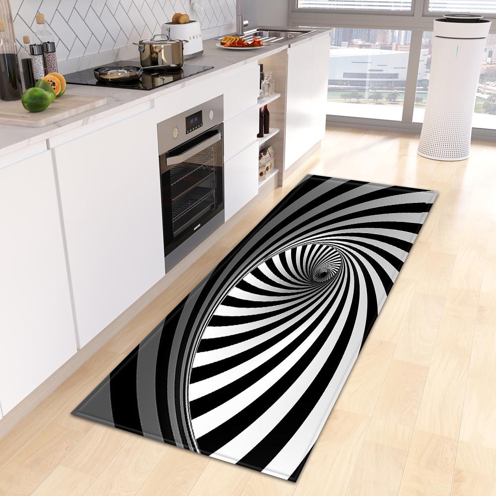 Kitchen Mat Home Bedroom Entrance Door Mat Living Room Floor Carpet Corridor Balcony Door Non-slip Carpet