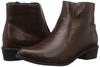 Liberty Doll Side Zip Chelsea Boots 9003 Women's Dark Brown PU 22.5 cm 2E