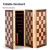 Brangdy Wooden Magnetic Chess & Checkers Set