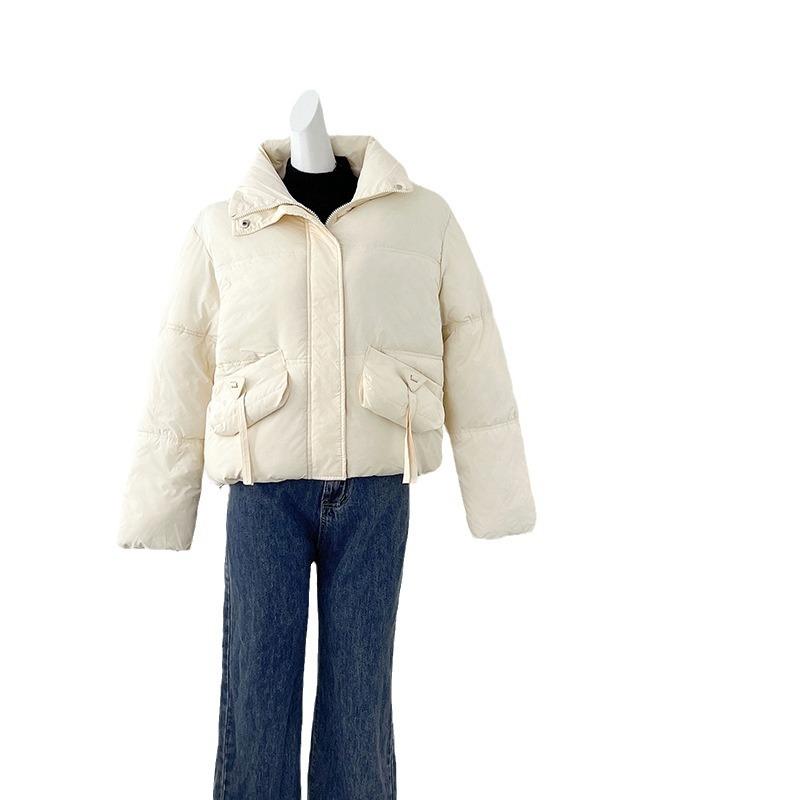 Stand Collar Winter Women's 2025 New Korean Short Padded Jacket Loose Padded Jacket