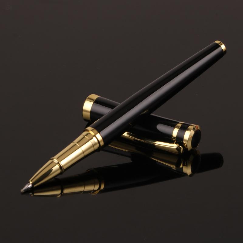 Metal Ballpoint Pen Rollerball Pen Medium Oil Pen Small World Cap Set Birthday Gift DIY Pen