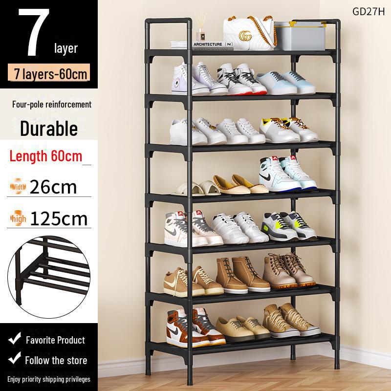 Zapatero y Armario Multicapa a Prueba de Polvo para la Entrada del Hogar o Residencia de Estudiantes