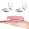Mini Folding Cosmetic Two-Side USB Chargeable Compact Pocket Makeup Mirror