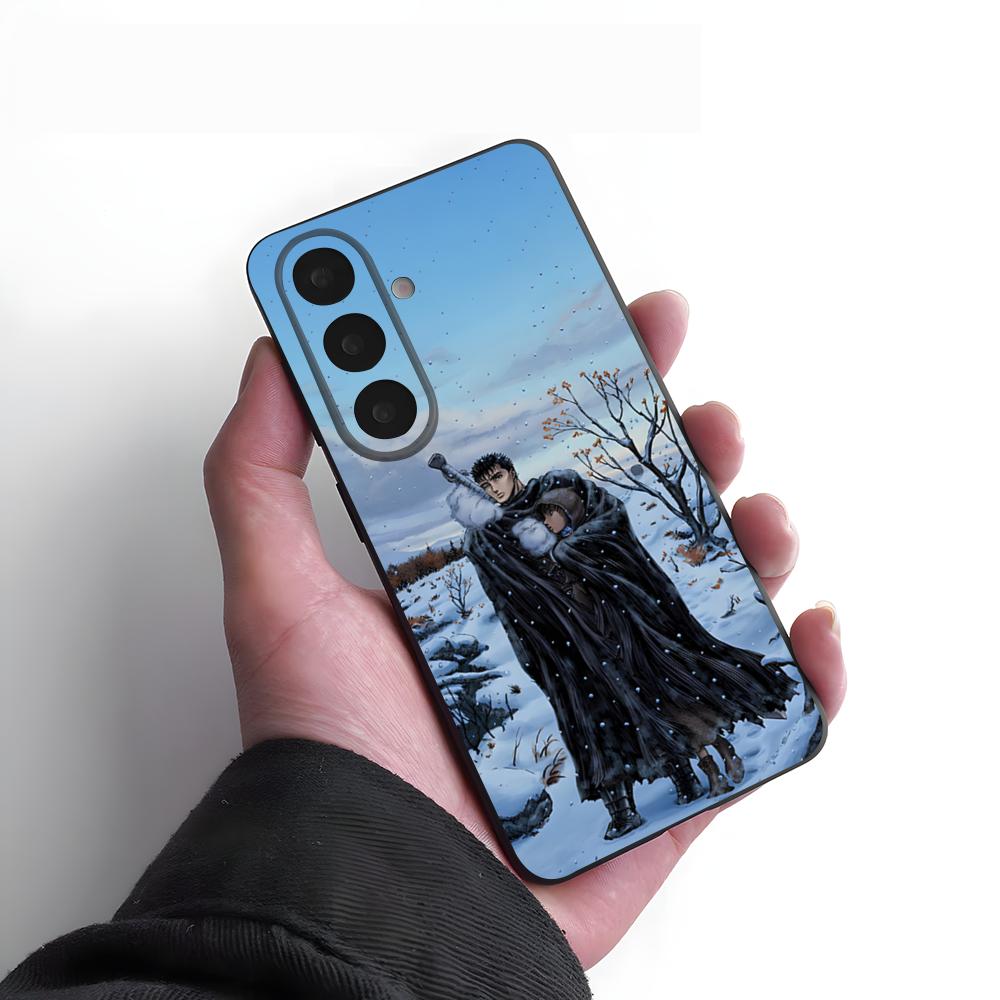 Berserk Anime Phone Case For Samsung S26 S25 Plus S20 S20 Plus S22 Ultra S23 FE S21 Plus S21 Ultra Soft Cover