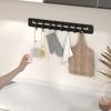 Carbon Steel Utensils Storage Row Hook Large Capacity Sundries Storage Hook  Entrance