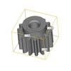 Combination Audio Amplifier Gear Amplifier Shift Knob Gear for Sony LBT D905 D705 A70Good Product