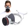Gummi AntiToxisk Ansiktsmask med Filterbox nr 3 Gasförsvar Lätt Mångsidig