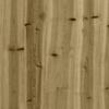Garden Stool with Cushion Pressure Treated Pine Wood