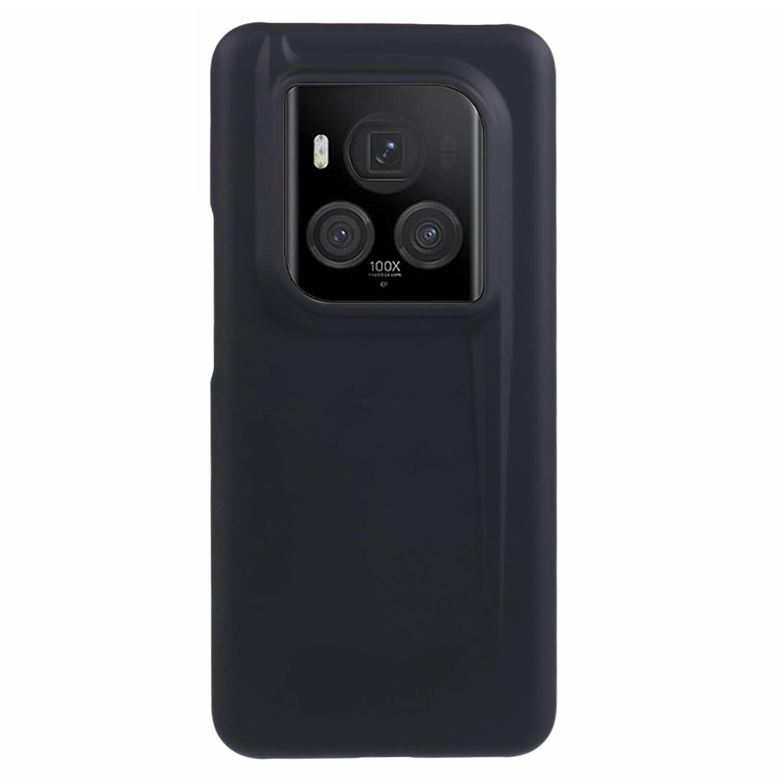 

Для Honor Magic6 Ultimate 5G Матовый чехол для телефона с ощущением кожи, Твердый ПК чехол для телефона Black