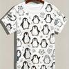Men's Fashion 3D Printed Men's T-Shirt Round Neck Short Sleeve Trendy Street Wear