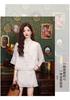 2026 Summer New Chinese Fairy Short Skirt Set with Chinese Style Pan Button Top Two Piece Set Shirt for Women
