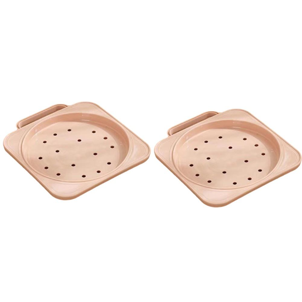 

2PCS High Load-bearing Capacity Gas Bottle Moving Tray Flowerpot Storage Tray for The Heavy розовый