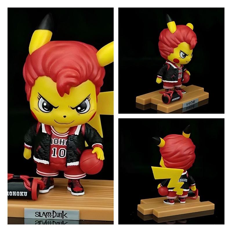 Gk Cs Ko Slam Dunk Sakuragi Pikachu Figure Collectible Model
