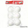 Christmas Decoration Ball, Christmas Sequins Foam Ball. Suitable for Holiday Celebrations and Christmas Tree Decorations