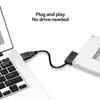 USB To Slimline SATA 13-pin Optical Drive Cable (SATA 7+6-pin) for Burning