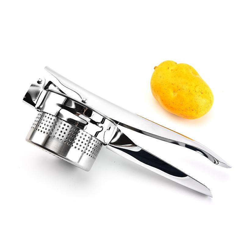 1 st Ny Manuell Juicer i Rostfritt Stål Citron Äpplen Citruspress Hushåll Vitlökspress Matverktyg Kökstillbehör