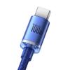 USBC cable for fast charging and data transfer 2m blue