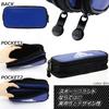 Mitsubishi Pencil Adidas Pencil Case AI04 Black and Gold Enamel Double Pocket PT1500AI04B25