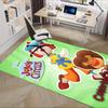 JoJo's Circus Office Carpet Soft Polyester Entrance Carpet Washable Non Slip Machine Washable Indoor