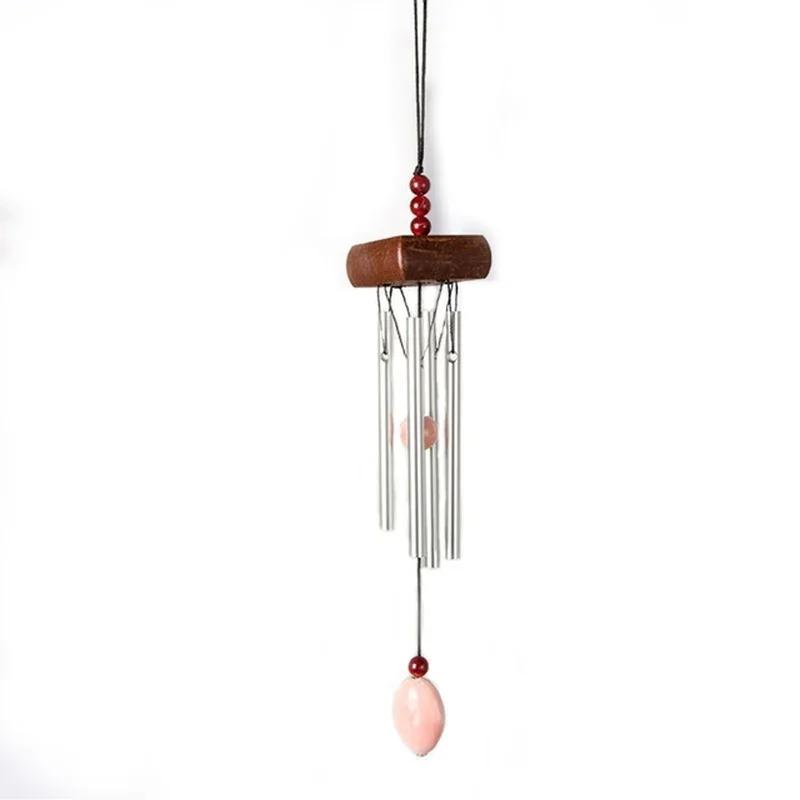 Temple Bell Pendant Lucky Feng Shui Small Wind Chimes Ringing Family Garden Outdoor Decorative Gifts Fashion Home Decoration