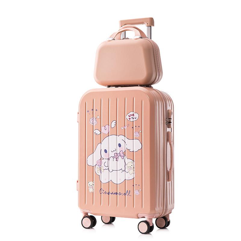 2025 New Cabin Size Luggage: Trolley Case with Combo Lock for Women, Men, and Kids