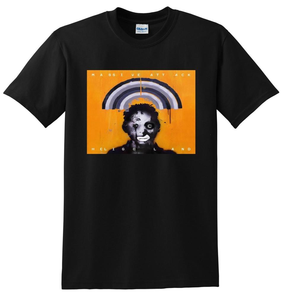 MASSIVE ATTACK T SHIRT heligoland vinyl cd cover Unisex T-Shirt XXXL