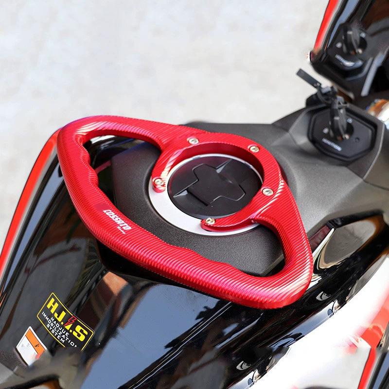 Benelli Leoncino Fuel Tank Handrail for 150/250/500/800 - Aluminum Rear Seat Handle Bracket