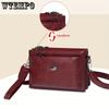 Soft Faux Leather Crossbody Bag, Retro Wristlet Handbag, Fashion Clutch Purse For Women