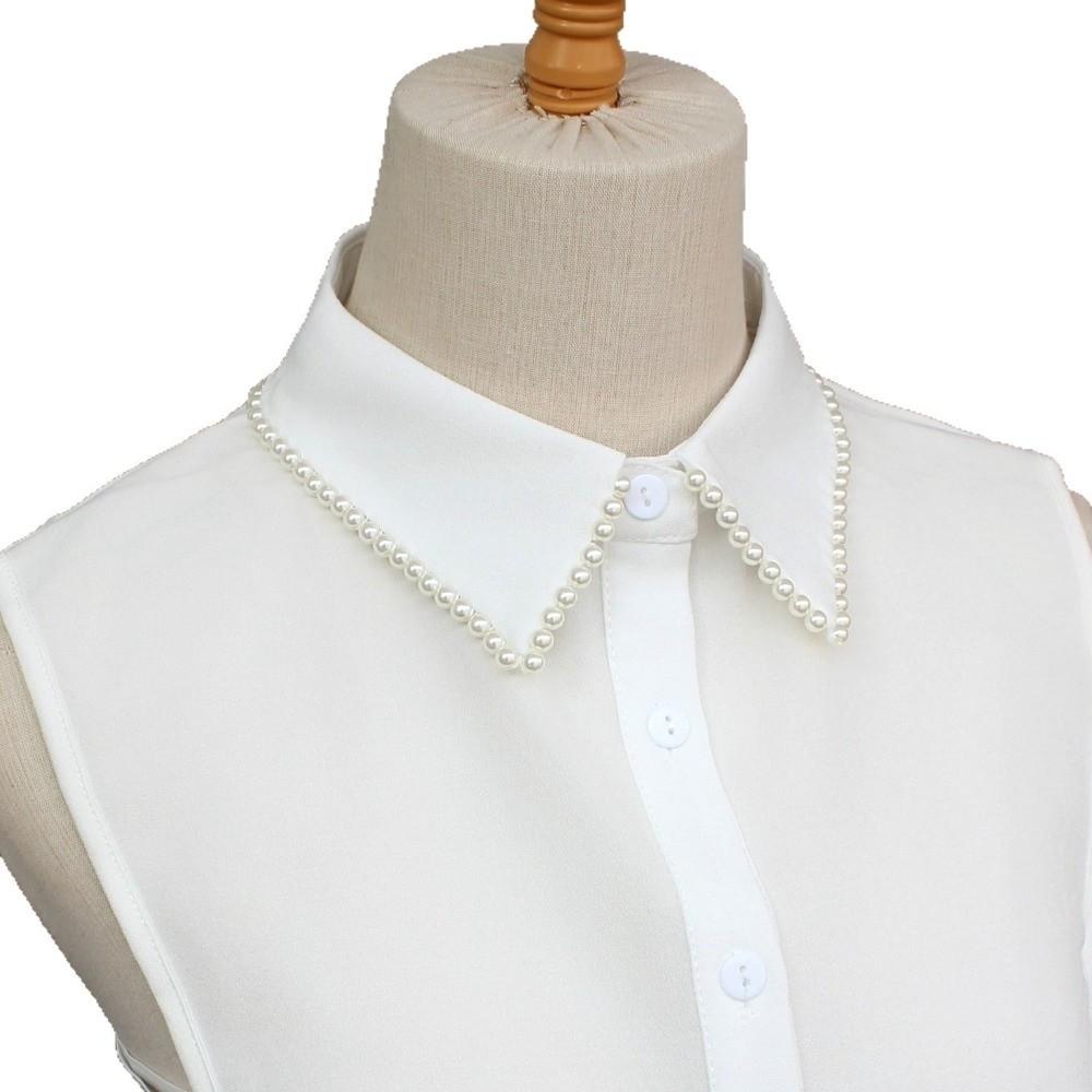 Handmade Beaded Detachable Collar Detachable Faux Collar Accessory Suits Blazers Evening Wear