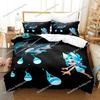 Kawaii Game Splatoon 3 Bedding Set Single Twin Full Queen King Size Bed Set Adult Kid Bedroom Duvet Cover Sets Bed Sheet Set