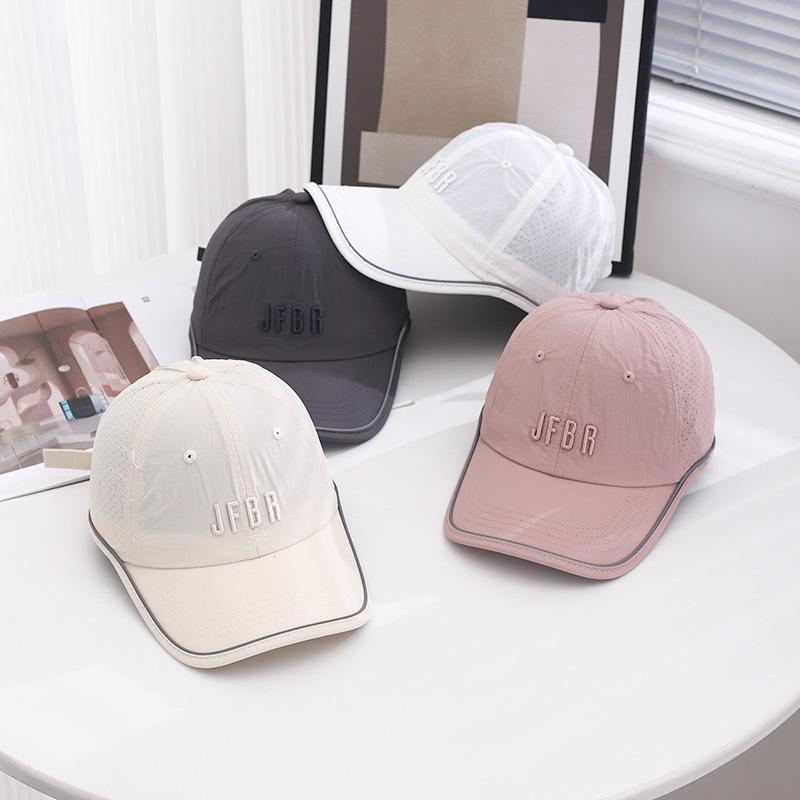 Hat Men'S Summer Outdoor Baseball Cap Sunscreen Shade Quick Drying Hat Sports Hat Women'S Summer Breathable Hat Cap