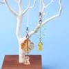 Y2K Sweet Mobile Phone Lanyard Key Chain Leaf Clover Pendant Sunny Doll Phone Charms  Couple Gifts