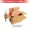 Innovative Popup Greeting Card Humor Designs Recycled Paper Materials
