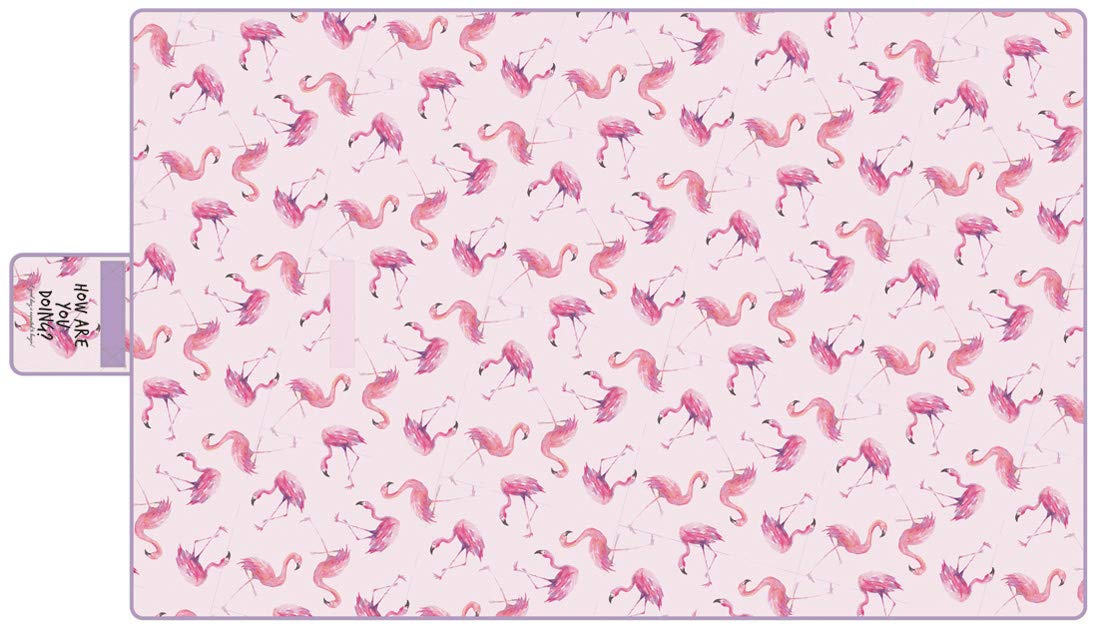 

Skater Soft Picnic Sheet M 90 x 141 cm Flamingo SVS15