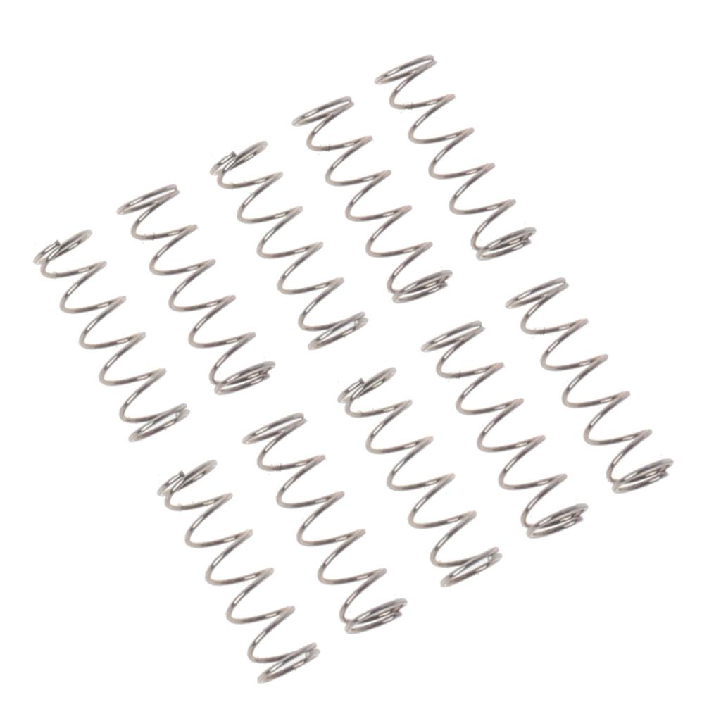 Förpackning med 10 ersättningsfjädrar för möss för G500 G502 G700 G700S MX1100 M950 M705 Metallkonstruktion