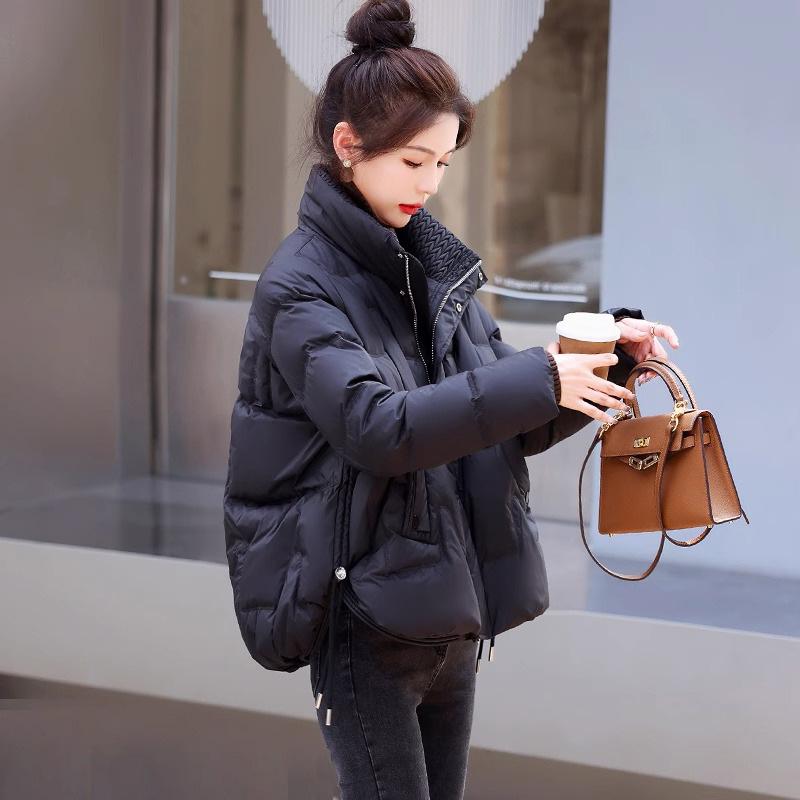Down jacket women's new winter women's fashion small fragrant short small white duck down medium thick coat
