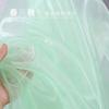 Water Light Crystal Organza Fabric Shiny By The Meter for Clothes Wedding Dress Children's Clothing Sewing Cloth Smooth White