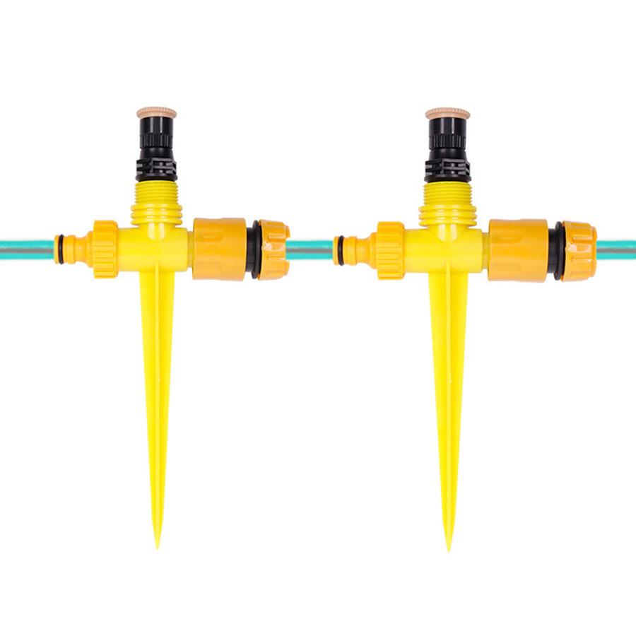 360° Adjustable Ground Stake Scattering Sprinkler, Lawn Automatic Watering Irrigation Tool