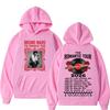 Bruno Mars The Romantic Tour 2026 Concert Hoodies Men Women Fashion Hip Hop Street Sweatshirts High Quality Fleece Casual Hoodie
