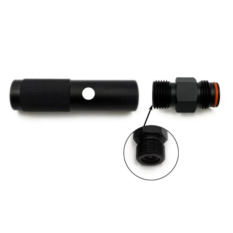 12g Carbon Dioxide Cartridges Cylinder Adapter Small Cylinder Quick Charging Adapter for Sodas Dispensers Camping Gear