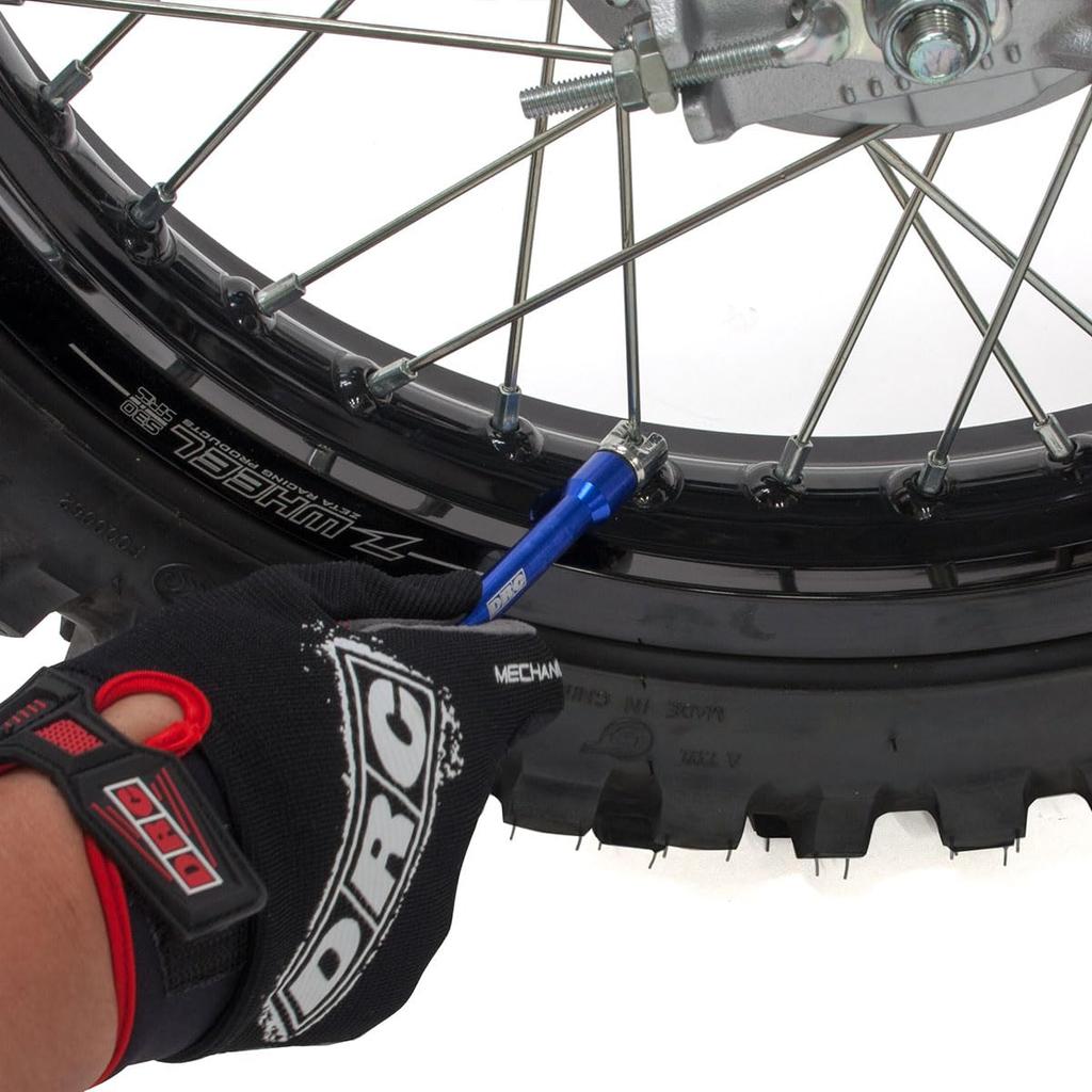 DRC Pro Spoke Wrench Mini (4.0/4.4/5.0/5.2/5.6/5.8/6.0/6.2mm) Blue Dirt Freak DIRTFREAK