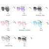 Fashion Luxury Rimless Metal Frame Bee Sunglasses Women Men Vintage Round Oversized Mirror Sun Glasses Brand Designer UV400